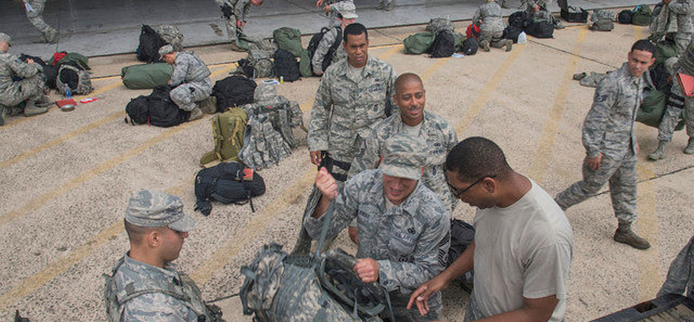 Image: PHOTO: The New Jersey National Guard getting ready for a Hurricane Irma relief mission. (photo via Flickr/New Jersey National Guard) 