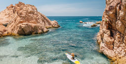 Paddleboarding and kayaking in Los Cabos