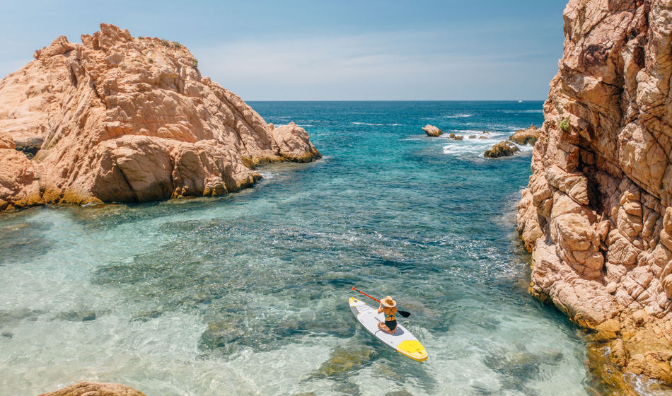 Paddleboarding and kayaking in Los Cabos