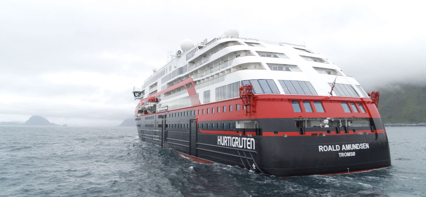 Image: Hurtigruten MS Roald Amundsen. (photo via Hurtigruten)