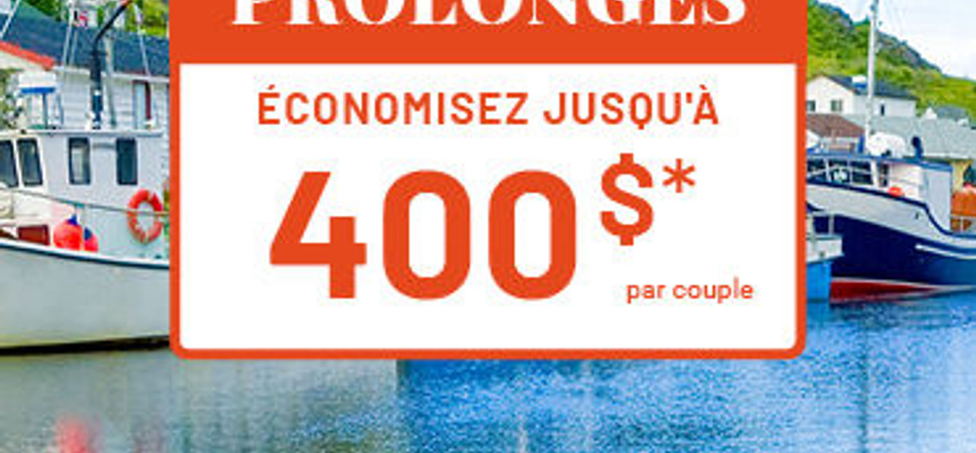 Image: Prolongation promo Réservez tôt GVQ (PHOTO: GVQ)