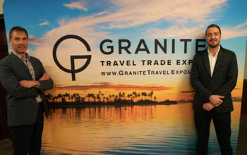 Bradley Dean and Alex Portman, Granite Travel Trade Expos.