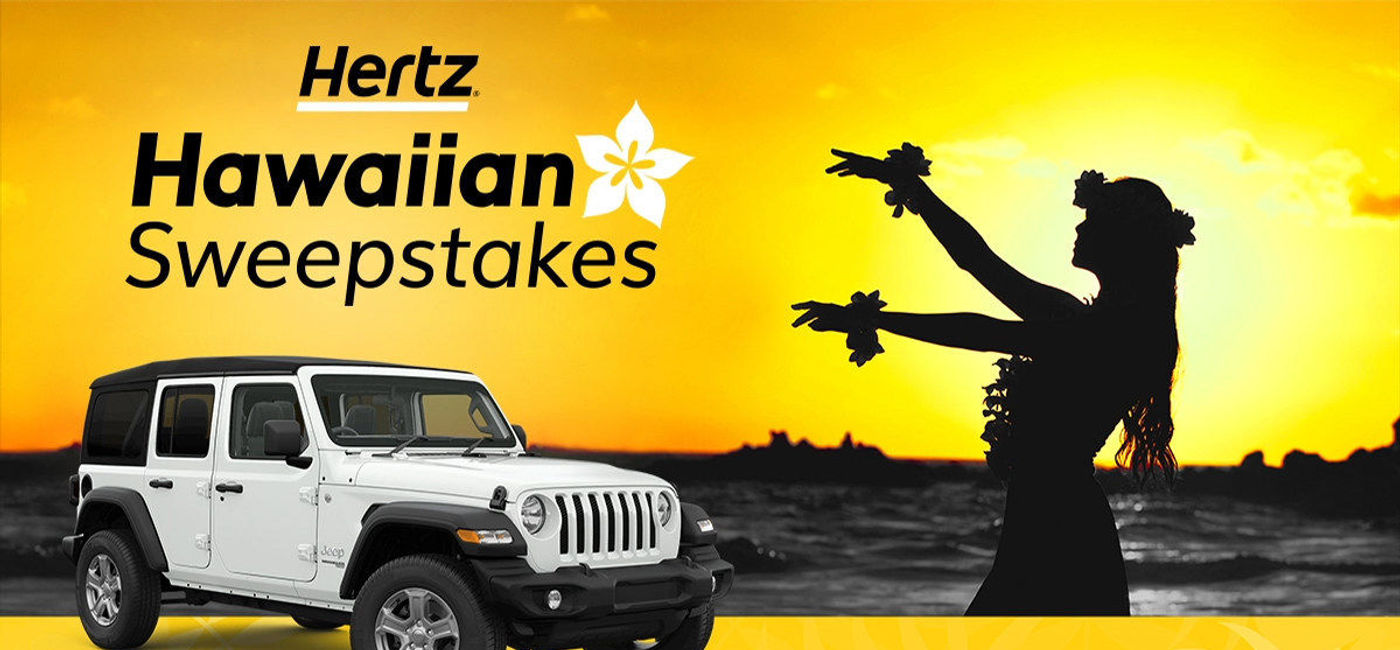 Image: PHOTO: Hertz Hawaiian Sweepstakes. (photo via Hertz)