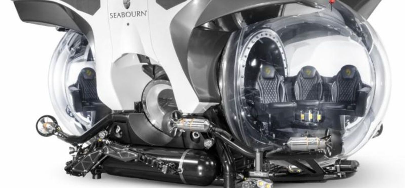 Image: PHOTO: U-Boat Worx Cruise Sub 7 subs designed specifically for Seabourn. (photo via Seabourn)