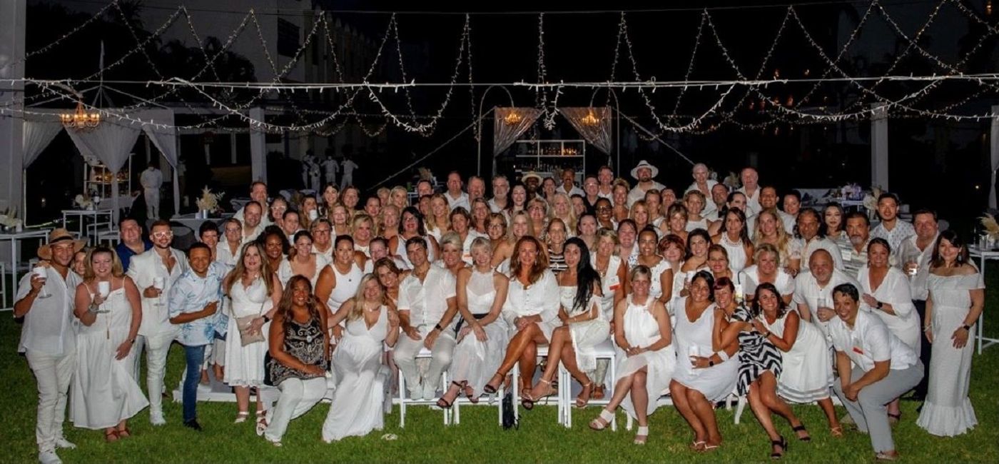 Image: Allies White Night hosted at Hilton Playa del Carmen during first “Elevate Your Leadership” Conference. (photo courtesy of Playa Hotels & Resorts)