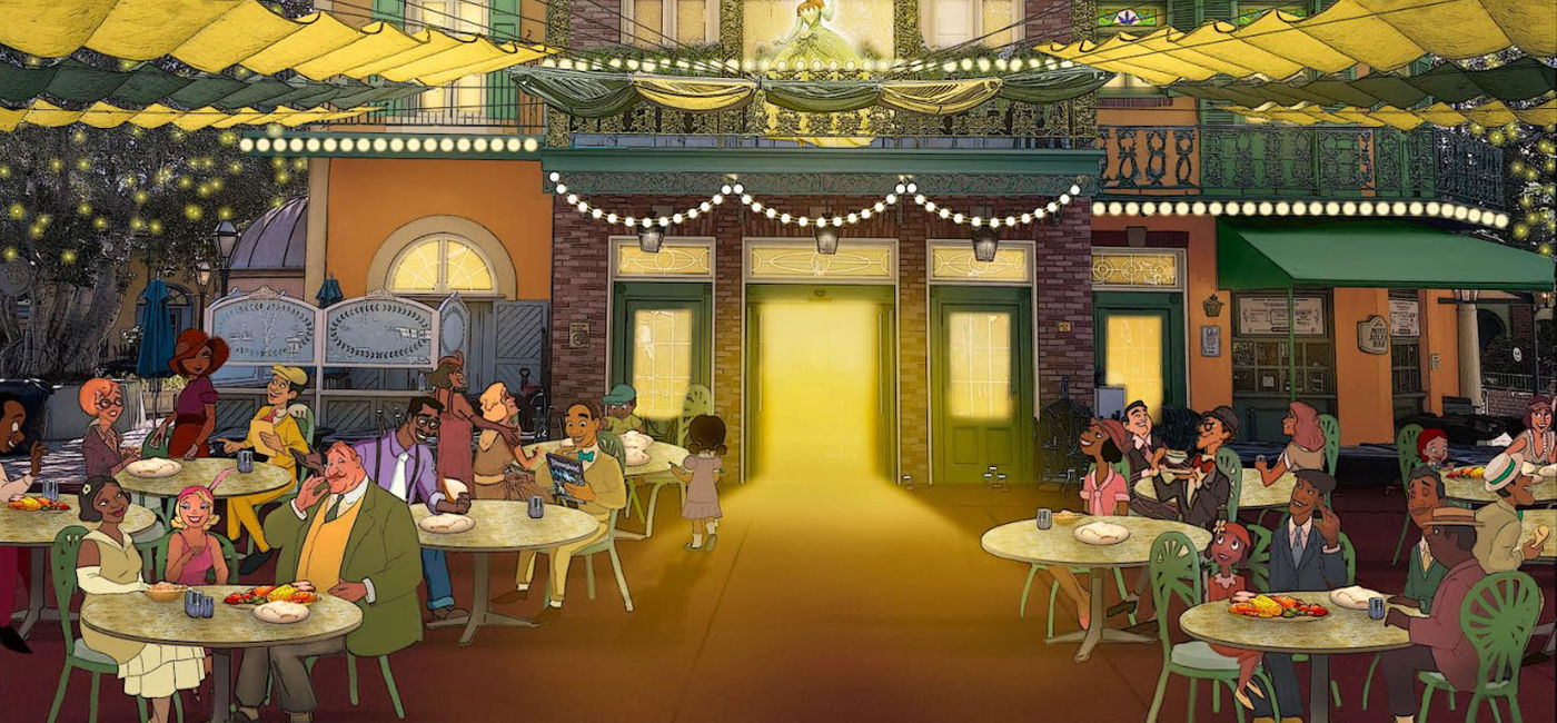 Image: Tiana's Palace Exterior (Photo via Disney)