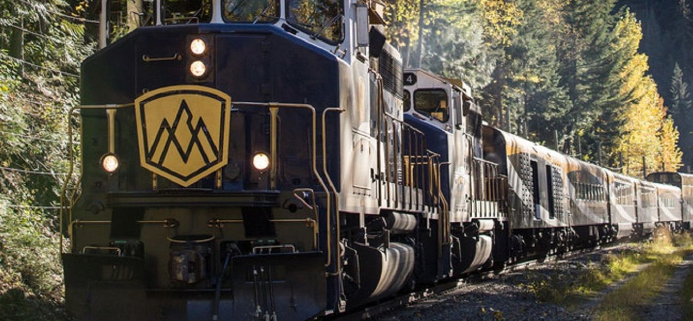 Image: Rocky Mountaineer's luxury train journeys. (photo via Rocky Mountaineer)