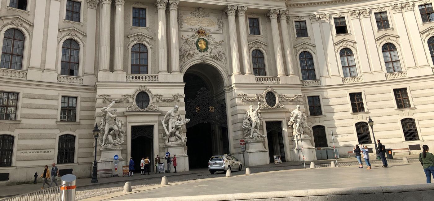Image: Hofburg building in Vienna. (Photo by Theresa Norton)