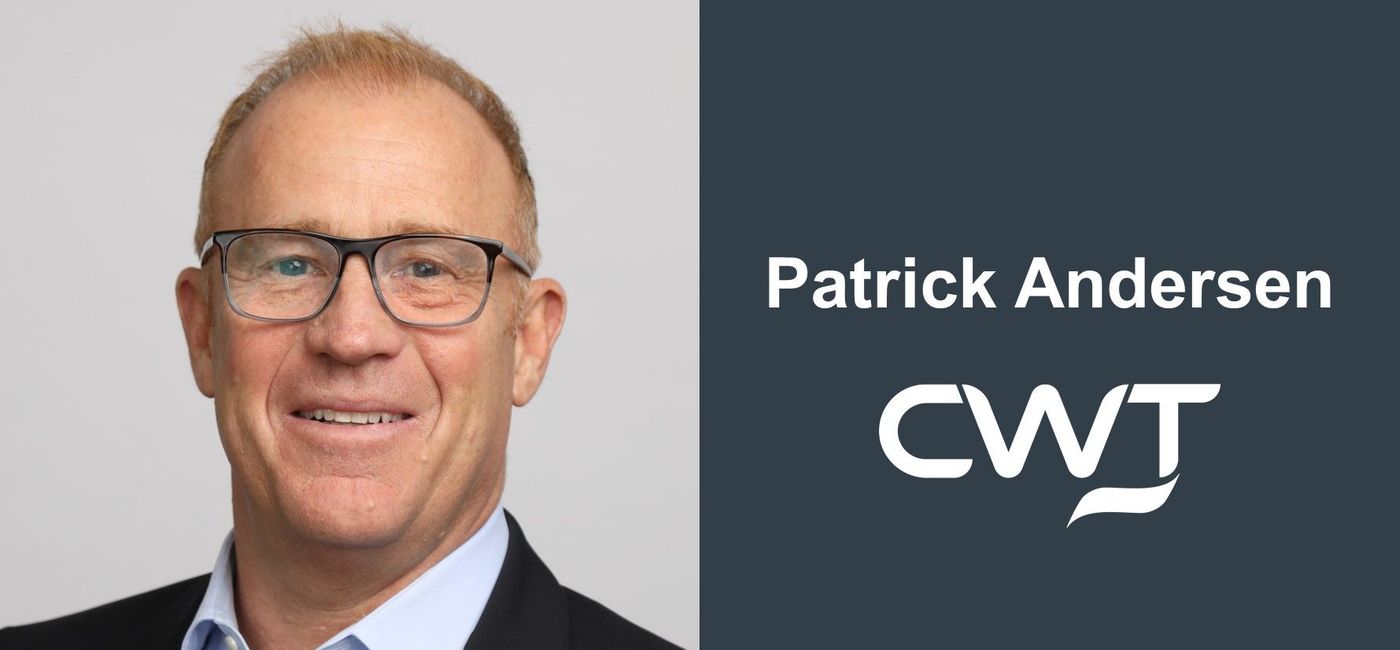 Image: CWT appoints Patrick Andersen as Chief Executive Officer. (photo via CWT Media)