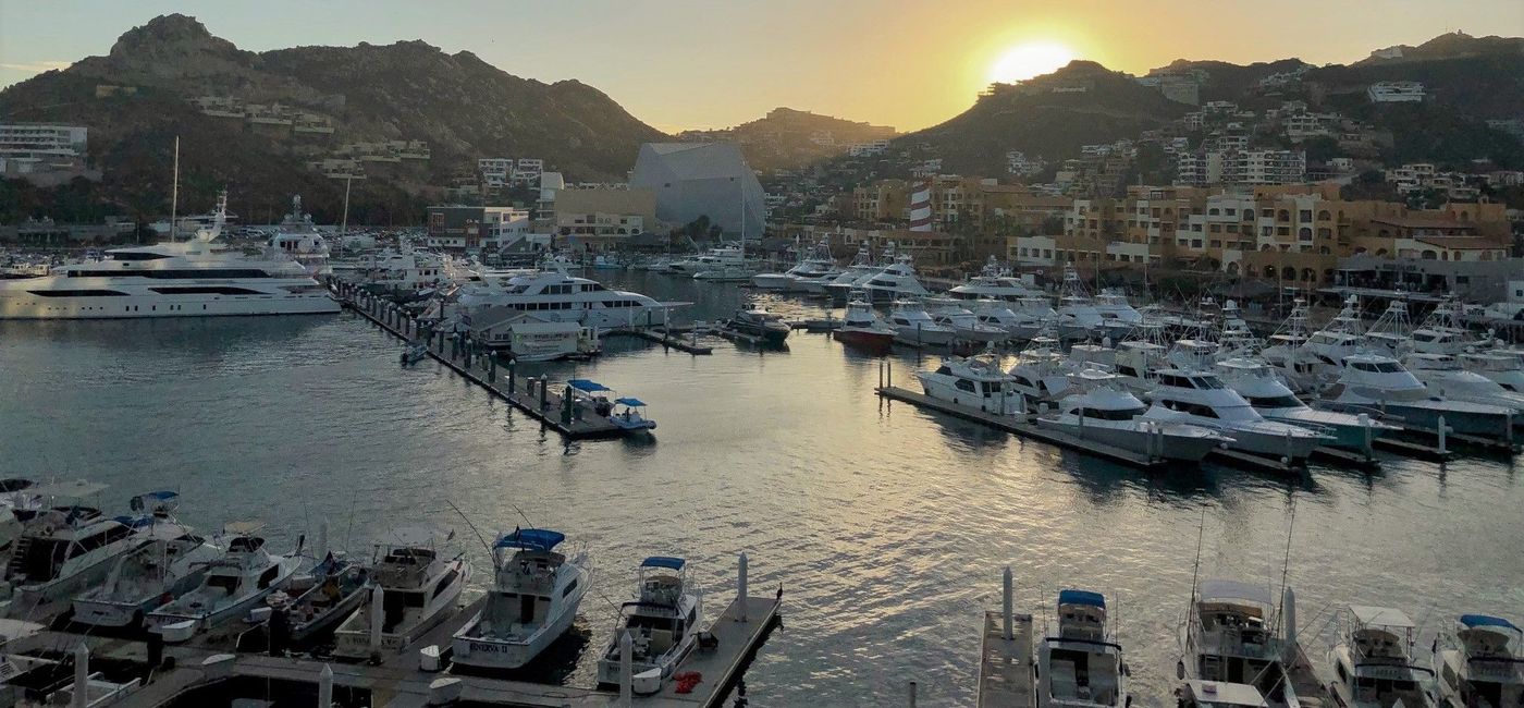 Image: PHOTO: The marina in Los Cabos, Mexico. (photo by Codie Liermann)