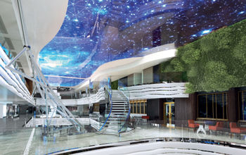 MSC World Europa's Promenade.