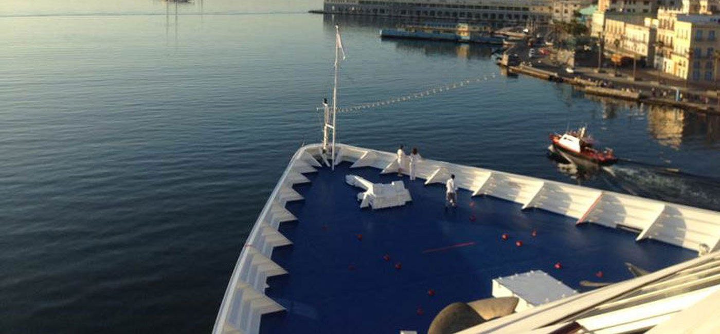 Image: PHOTO: Regent Seven Seas Cruises' Seven Seas Mariner in Havana, Cuba. (photo courtesy of Regent Seven Seas Cruises)