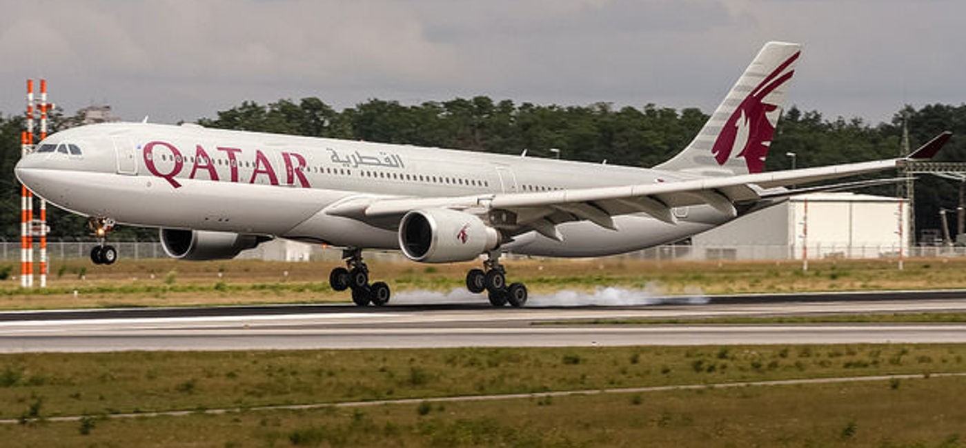 Image: PHOTO: Qatar Airways Airbus A330-302. (photo via Flickr/ Oliver Holzbauer) (Flickr/Oliver Holzbauer)