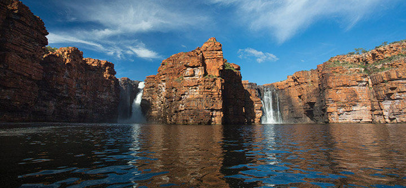 Image: PHOTO: The King George Falls in Kimberley, Australia (Photo courtesy of Silversea Cruises) 