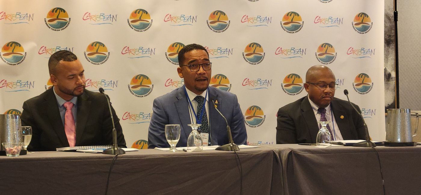 Image: “Many islands are doing better than they were in 2019.” – Kenneth Bryan, Cayman Islands tourism minister and Caribbean Tourism Organization chairman. (Photo Credit: Brian Major)