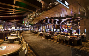 Gaming floor at ARIA Resort & Casino Las Vegas