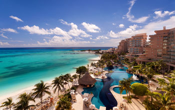 Book at Grand Fiesta Americana Coral Beach Cancun All Inclusive and get up to 60 % in savings + kids stay free