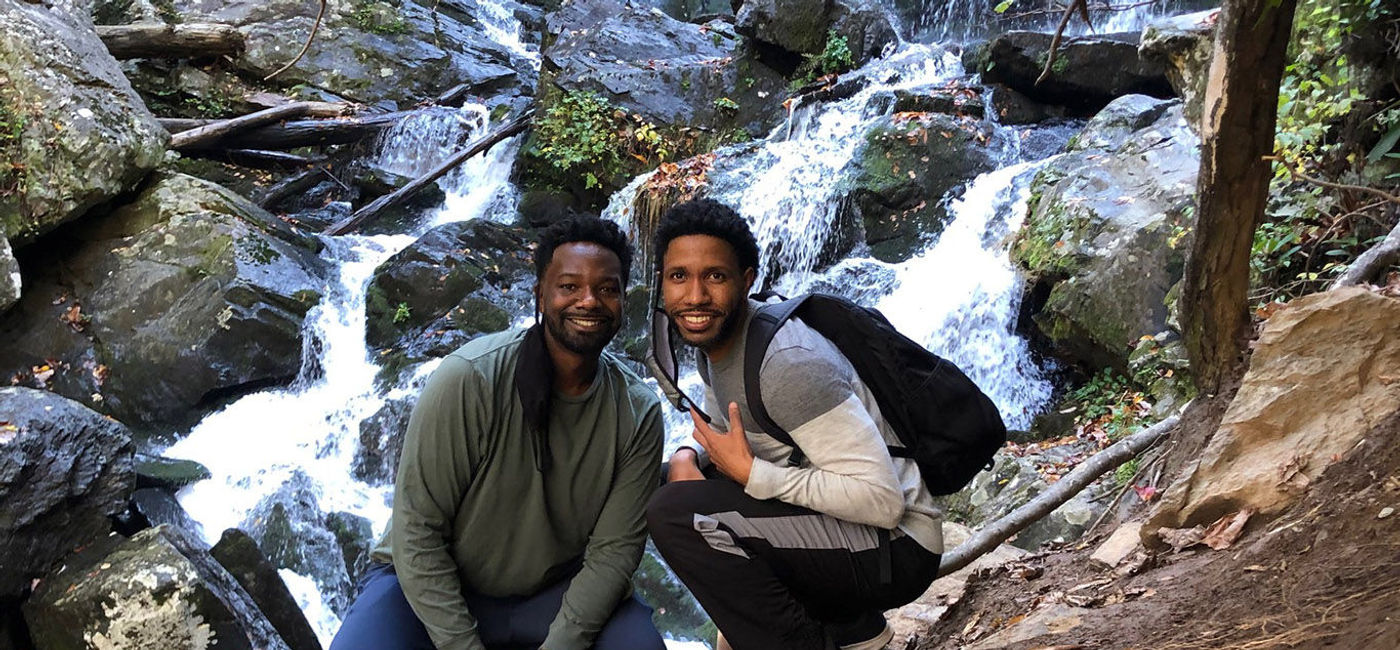 Image: PHOTO: The hike to Catawba Falls is one of the Asheville area's most scenic. (photo by Paul Heney) (Photo by Paul Heney.)