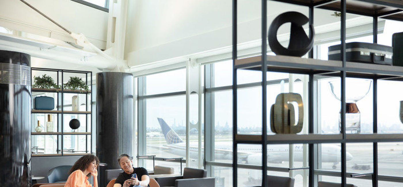 Image: United Club location at Newark Liberty International Airport. (photo via United Airlines Media)