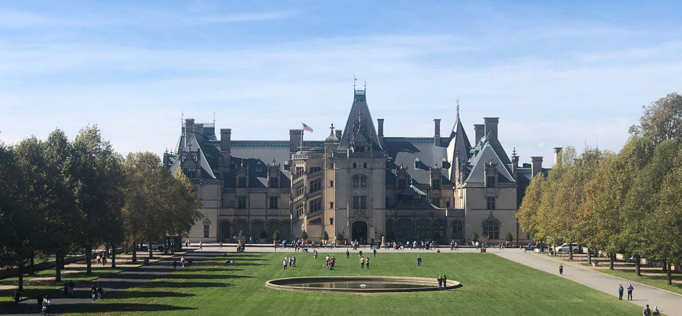 Image: The Biltmore Estate in Asheville, N.C., one of six new destinations American Airlines is adding out of New York. (photo by Paul Heney) (Photo by Paul Heney.)