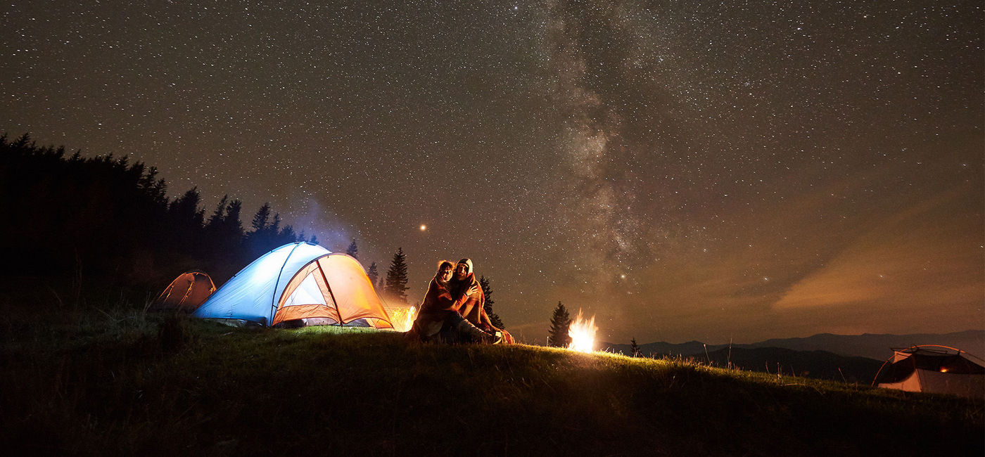 Image: PHOTO: Night camping under the stars. (photo courtesy anatoliy_gleb/iStock/Getty Images Plus)