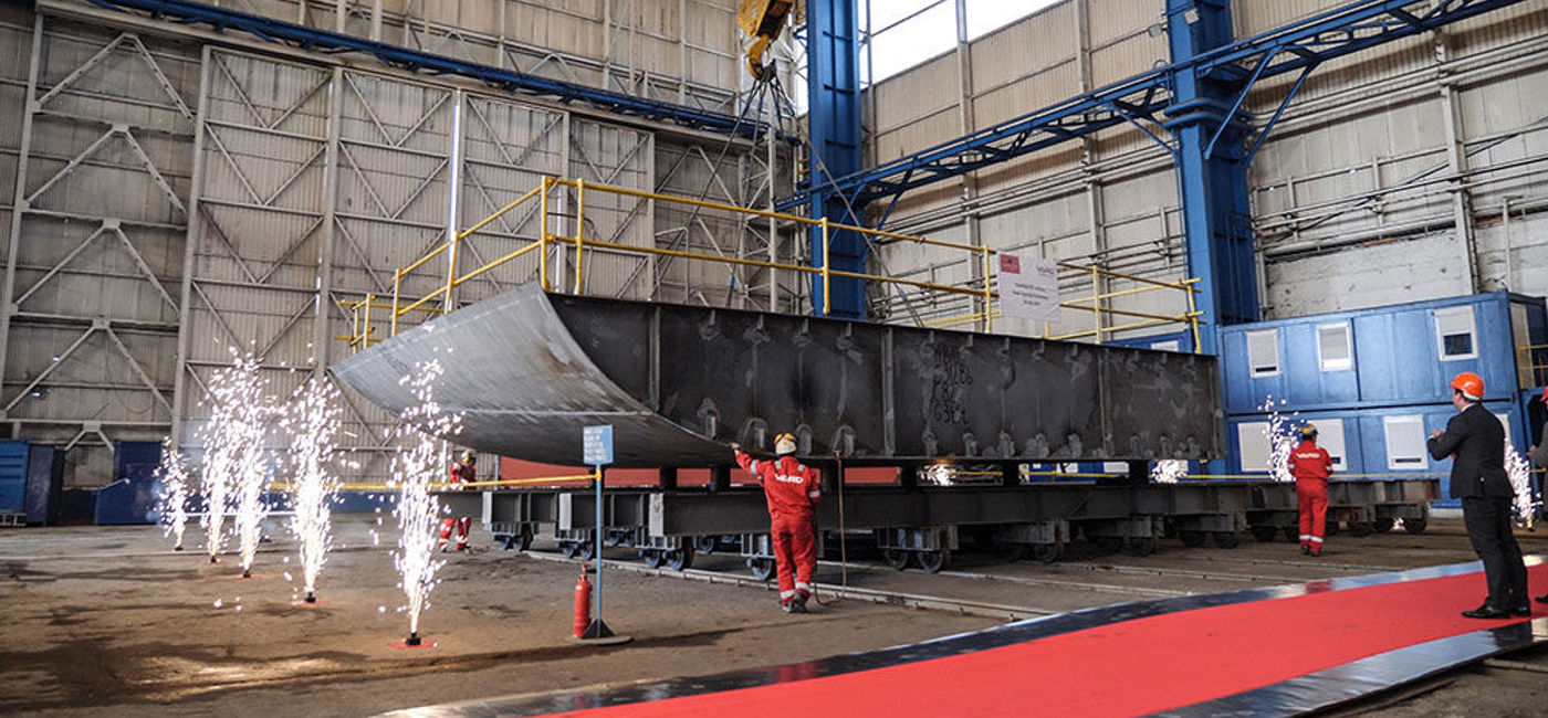 Image: PHOTO: Hapag-Lloyd Cruises celebrates HANSEATIC nature's keel laying. (photo courtesy of Hapag-Lloyd Cruises)