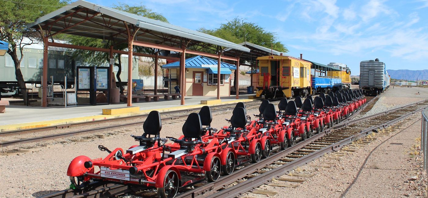 Image: PHOTO: Rail Explorers Bikes. (photo via Flickr / The Vox Agency)