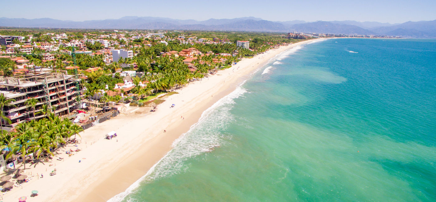 Image: Aerial view of Bucerias in Nayarit, Mexico. (photo via Riviera Nayarit)