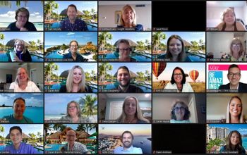 Avoya Travel's virtual Mastermind event.