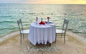 Candlelight dinner for two at Sandals South Coast
