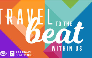 2023 AAA Travel Conference banner.