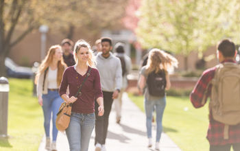 College Students on Campus