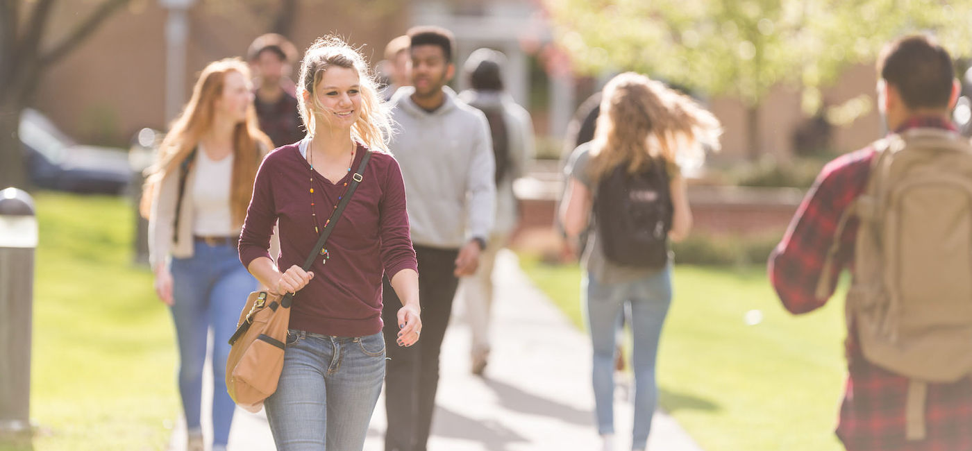 Image: PHOTO: Eager Students Exploring America's College Campuses. (Photo via Getty Images / FatCamera)