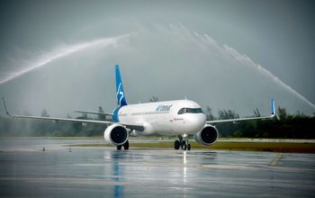 Air Transat Welcomed to Holguin, Cuba, Nov. 3, 2020
