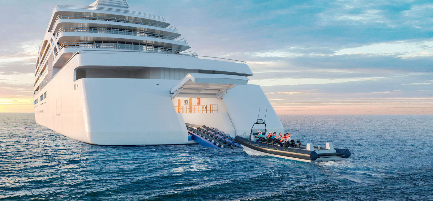 Image: A rendering of the new Viking expedition ship. (courtesy of Viking) (Viking Cruises)