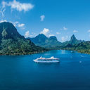 Paul Gauguin Cruises in Bora Bora, French Polynesia.