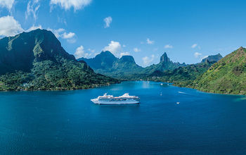 Paul Gauguin Cruises in Bora Bora, French Polynesia.