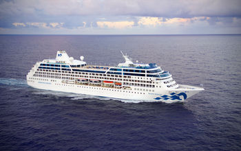 Pacific Princess at sea.