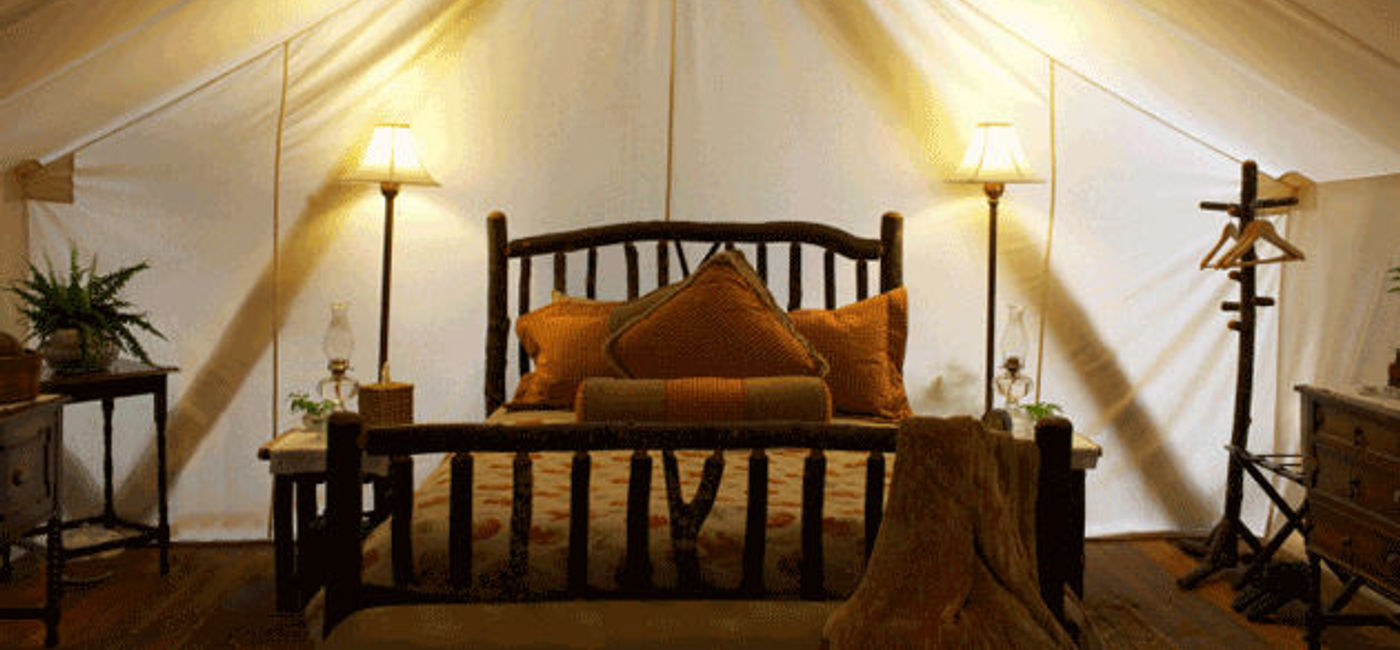 Image: PHOTO: Glamping in style. (photo courtesy of Thinkstock)