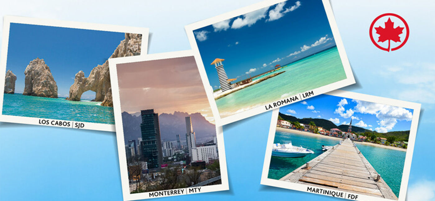 Image: Air Canada increases service to popular winter travel destinations. (Photo Credit: Air Canada)