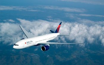 Delta Air Lines plane.
