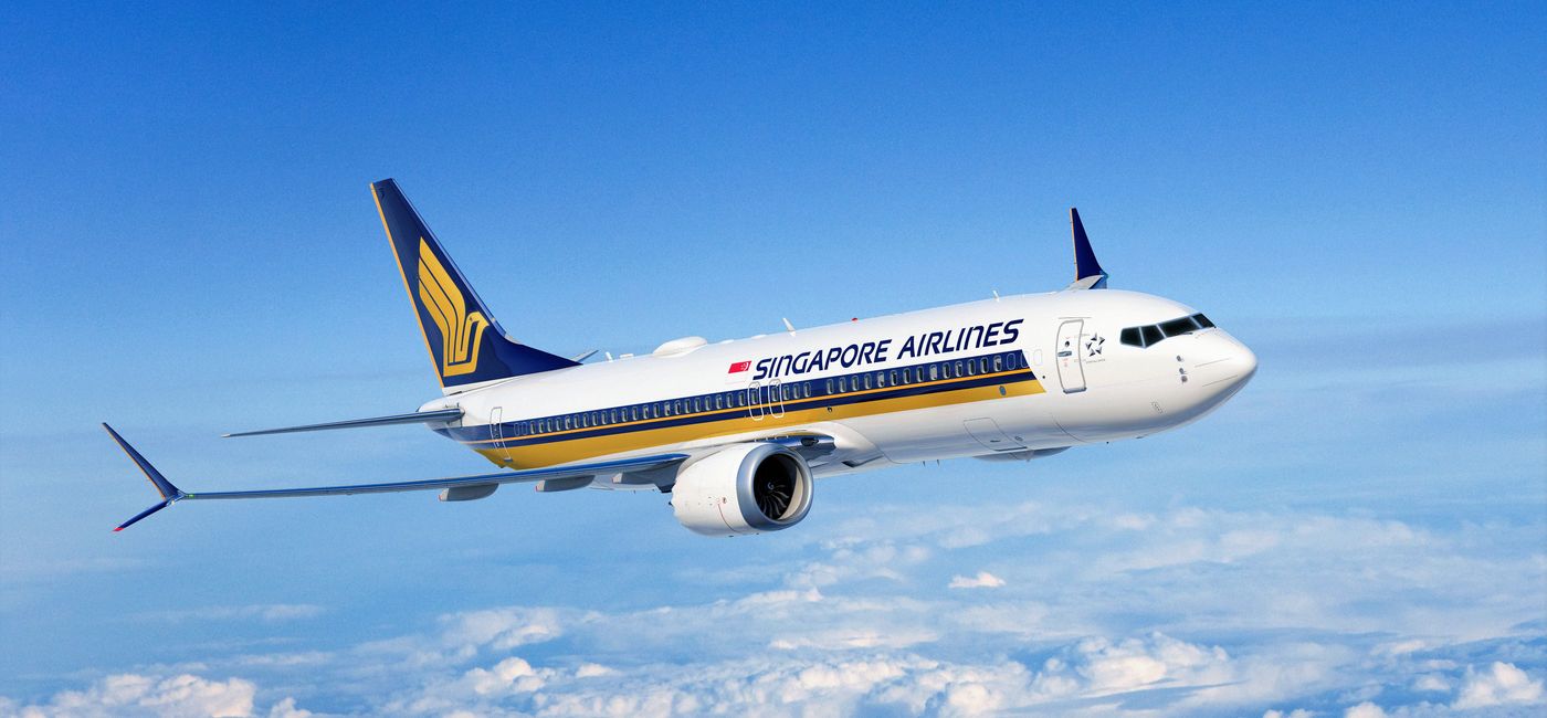 Image: The Singapore Airlines 737 MAX. (photo via Singapore International Airlines) (Photo Credit: Singapore Airlines)