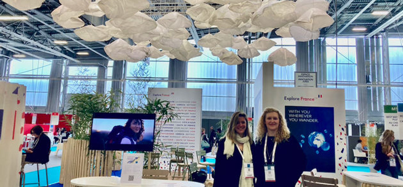 Image: Maud Brunett, Operational Marketing and Melanie Paul-Hus, Director, Atout France Canada. (Maud Brunett, Operational Marketing and Melanie Paul-Hus, Director, Atout France Canada.)