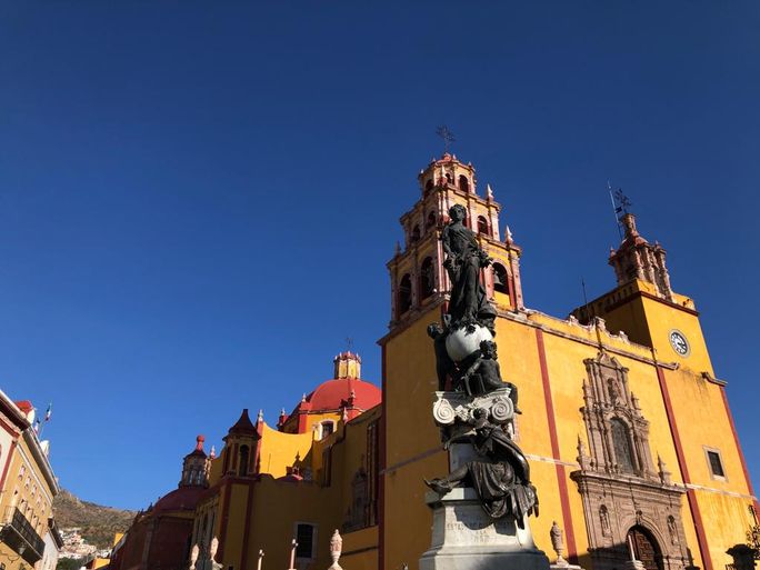 On the ground in Guanajuato, Mexico On the ground in Guanajuato, Mexico
