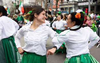 Celebrating St. Patrick's Day in Ireland.