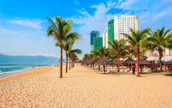 My Khe city beach, Da Nang, Vietnam