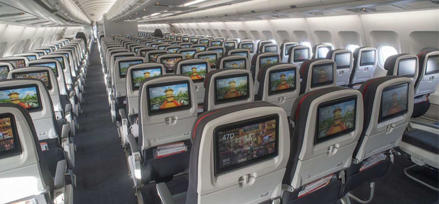 Image: Live TV on select domestic flights (Courtesy of Air Canada)