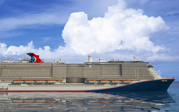 Rendering of Mardi Gras, Carnival Cruise Line