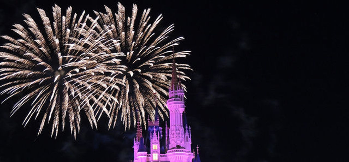 Image: PHOTO: Fireworks at Disney's Magic Kingdom. (photo via Flickr/CandaceApril)