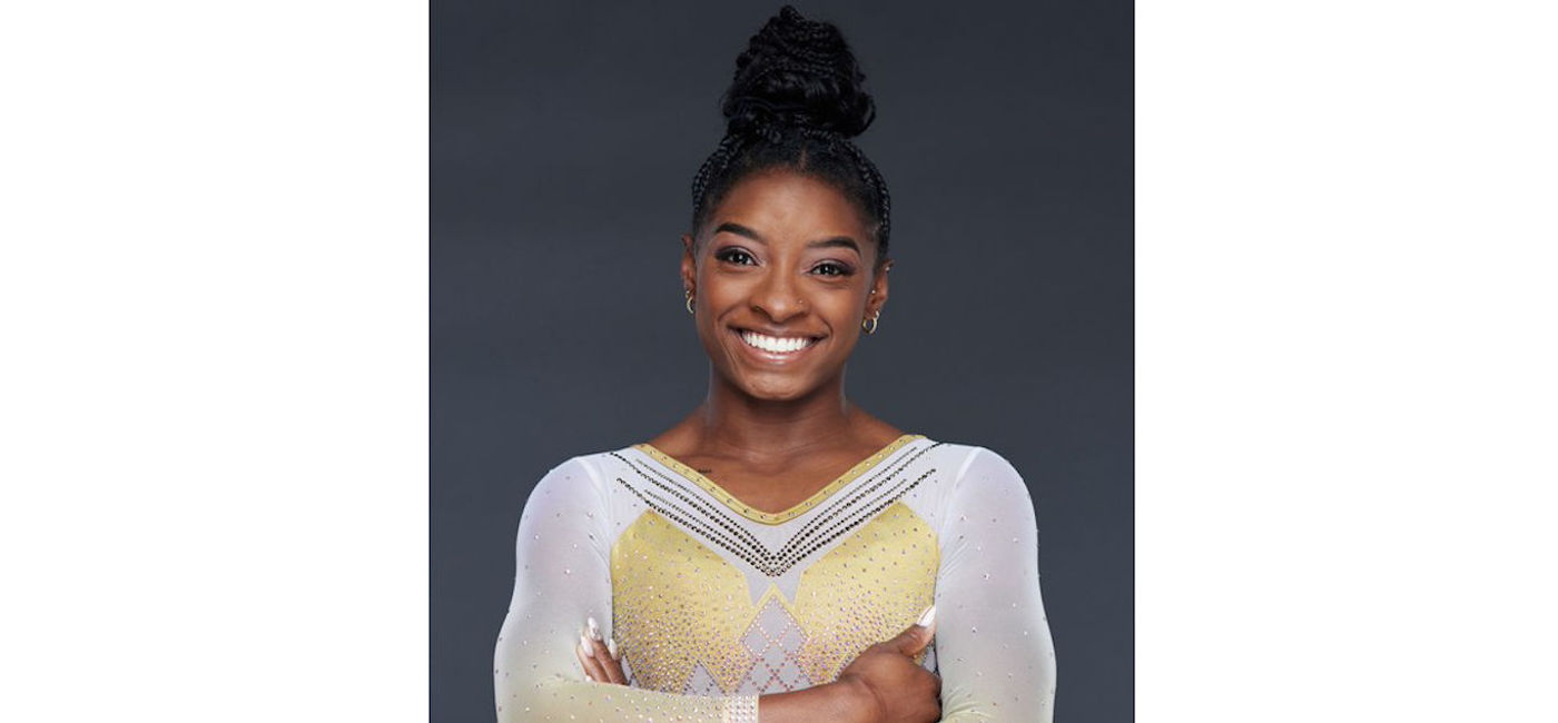 Image: Olympic gymnast Simone Biles. (photo via Celebrity Cruises Media)
